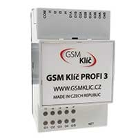 GSM PROFI 3 Ovládánie mob. telefónom pre priemyselné brány, 2-kanálové, s pripojením k PC, DIN, vr. SW s evidenciou